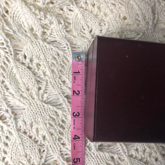 Vintage Gruen Red Original Wrist Watch Display Storage Box Case - Picture 14 of 16